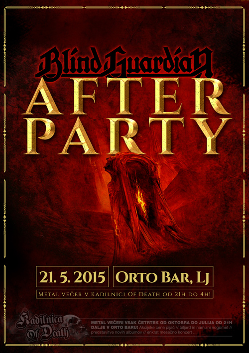 Kadilnica Of Death: Blind Guardian Afterparty