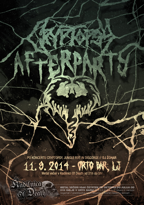 Kadilnica Of Death: Cryptopsy Afterparty