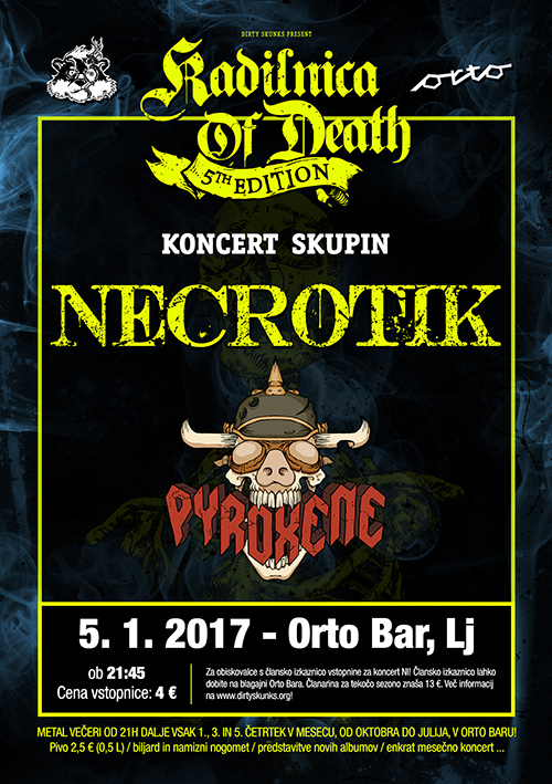 Kadilnica of Death: Necrotik (Si) &amp; Pyroxene (Si)