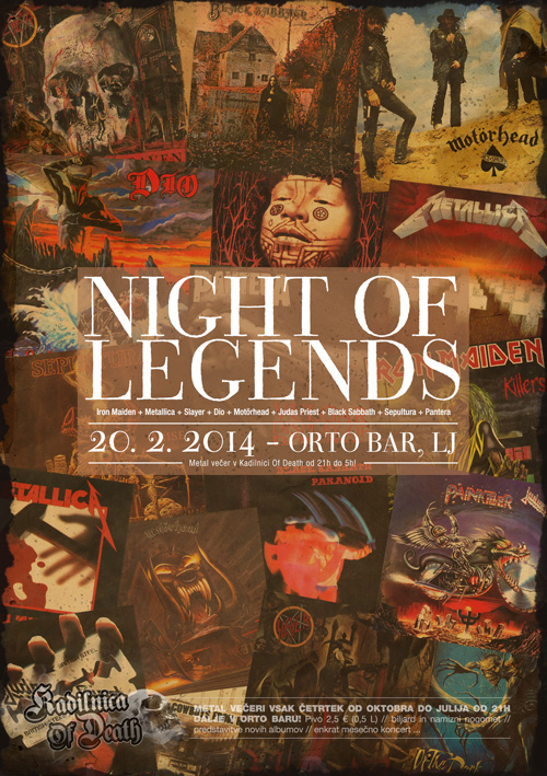 Kadilnica Of Death: Night Of Legends