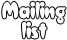 Mailing list