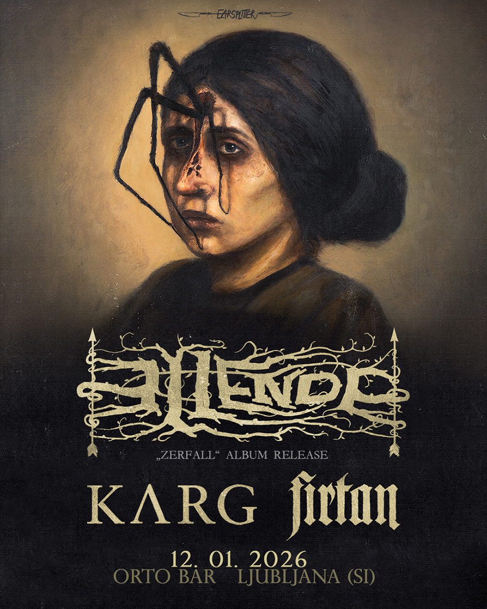12.01.2026 - Ellende (Aut), Karg (Aut), Firtan (Ger) @ Orto Bar, Ljubljana