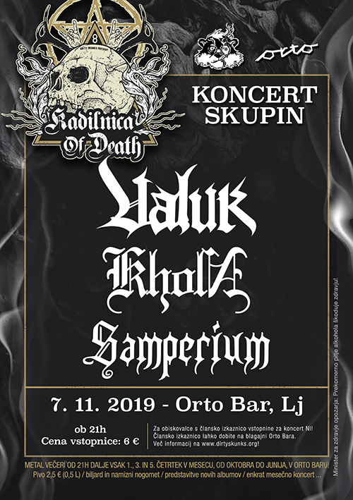 Kadilnica of Death: Valuk (Si), Kholn (Si), Samperium (Si)