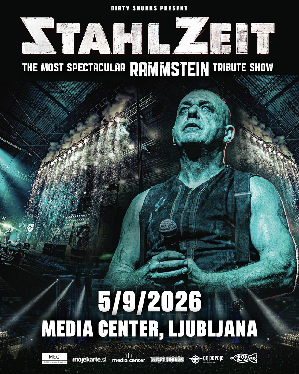 05.09.2026 - Stahlzeit (Ger) - The Most Spectacular Rammstein Tribute Show @ Media Center, Ljubljana
