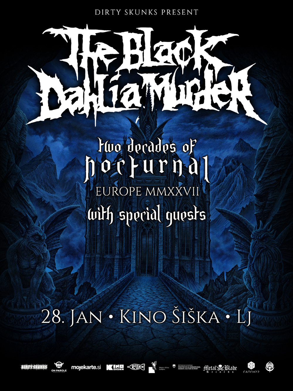 28.01.2027 - The Black Dahlia Murder (USA) @ Kino Šiška, Ljubljana